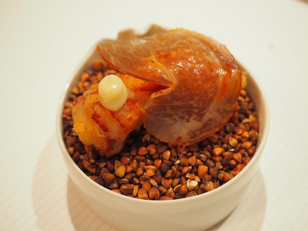 coude de homard en tempura