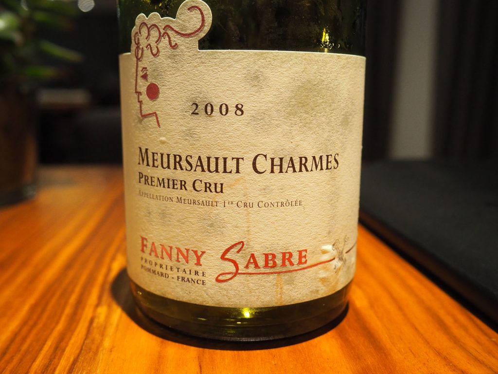 Meursault charmes fanny sabre